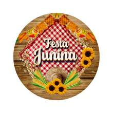 Round Panel Covers Table Panel 50x50 June Festival - PN-194 - 查看 4