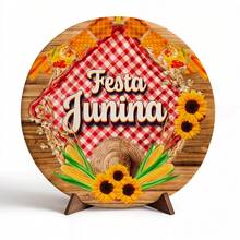 Round Panel Covers Table Panel 50x50 June Festival - MS-194 - View 2