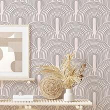 Boho Modern Geometric Veneer Wallpaper - Transform Your Furniture And Cabinets With Arch Art Wall Sticker! - 1PC - View 2