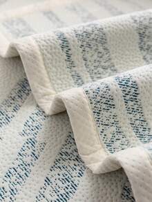 1件装四季透气冰丝沙发垫套,现代简约防滑可水洗沙发座垫保护套,柔软不褪色,宠物友好,适用于L型沙发和1-4人座沙发,蓝色 - 藍色 - 查看 9