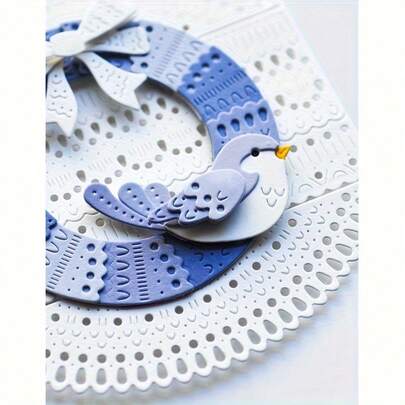 1pc Bird Shaped Metal Cutting Die, For Paper Card Making, Scrapbooking, DIY Album Craft Decoration