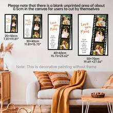 1pc Customizable Mother's Day Template, Printable Mom Photo Collage Wall Art, Mother's Birthday Gift, Mother's Day Gift, Customizable Item With Frame, Vibrant And Eye-Catching, Suitable For Home, Office Or School - Multicolor - View 6