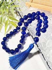 1串简约设计穆斯林念珠，33颗珠子，男女通用 - 彩色 - 查看 7