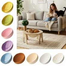 Tấm lót tổ tròn có thể tháo rời, làm bằng dây cotton, khung leo trèo, Spacecrt, đặc biệt ấm áp, chống mài mòn, dễ vệ sinh. - Nhiều màu - Xem 11