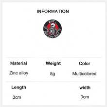 1 chiếc huy hiệu hình bộ xương Gothic tráng men ngộ nghĩnh "Sống & Tự Do" "Thuế Linh Hồn" dành cho quần áo, huy hiệu tự chăm sóc bản thân, huy hiệu kim loại thời trang, huy hiệu cài áo, huy hiệu ba lô, quần áo, trang sức, ghim túi xách, quà tặng tốt nghiệp không phai. - Nhiều màu - Xem 8