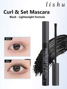 lishu 持久防水不晕染睫毛膏，打造持久自然卷翘不下垂的睫毛，适合初学者使用。 - 輕的 - 查看 1