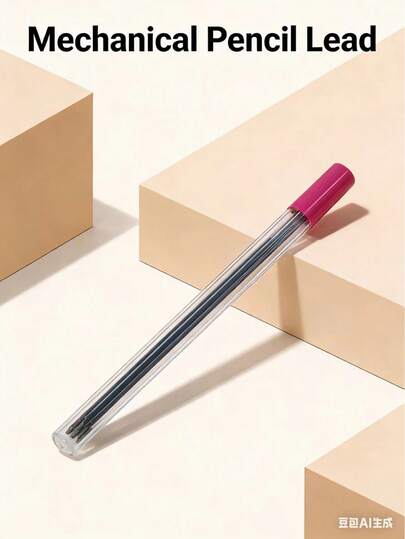 Minimalist Office & Student Automatic Pencil, Resin Refill Lead 2B 0.5mm/0.7mm Active Pencil Lead