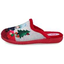 Bubble Bobble Zapatillas de Casa 070-840333 para Niñas en color Rojo - Rojo - Ver 3