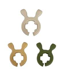 Bộ 3 giá nướng hình sừng hươu - Giá đựng đồ nhà bếp bằng silicon chịu nhiệt với tay cầm chống trượt, dễ vệ sinh, phù hợp với nồi, chảo lớn/nhỏ, giá để thìa và dụng cụ nhà bếp. - Nhiều màu - Xem 14