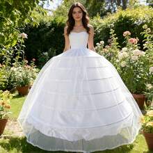 Wedding Dress Petticoat, Detachable Underskirt, Wedding Dress Accessories - Multicolor - View 9