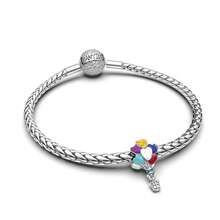 Bộ mặt dây chuyền Manyilus bằng bạc Sterling 925 dành cho vòng tay và dây chuyền nguyên bản, đính đá Cubic Zirconia tráng men, trang sức mang đến niềm đam mê du lịch. - Nhiều màu - Xem 5