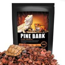 Tfwadmx Reptile Bark Bedding 15.8oz Tortoise Bedding For Habitat Bearded Dragon Substrate Reusable Pine Chips Substrate For Geckos, Lizards, Turtles Snakes, Hermit Crabs - ColorA - View 1
