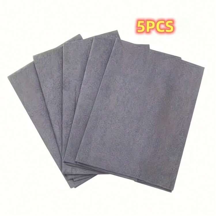 SMEGGEMS 5/10/20片装可重复使用超细纤维清洁布，可水洗汽车清洁抹布，多用途吸水清洁布，厨房清洁巾，清洁用品，玻璃清洁工具 - 无条纹，无水渍 - 其他 - 查看 10