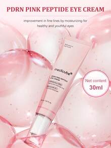 Tinh chất dưỡng mắt Medicube với DNA cá hồi, PDRN và peptide hồng | Retinol tinh khiết 99% giúp cải thiện nếp nhăn | PDRN và Niacinamide giúp cải thiện tông màu da không đều | Mỹ phẩm Hàn Quốc, 30ml - Serum dưỡng mắt Pink Peptide - Xem 1