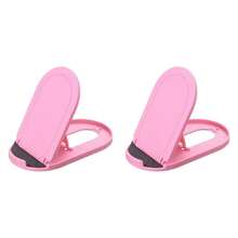 1个便携式可折叠桌面手机/平板电脑支架，创意床头手机支架，时尚小巧设计，方便免提观看，多功能手机支架，小礼物 - 彩色 - 查看 21