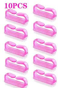 Juego de 2/4/6/8/10 piezas de cepillos para uñas, cepillos de limpieza para dedos de las manos y los pies, unisex - Multicolor - Ver 14