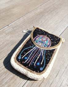 Different Styles Of Crossbody Bags For Cell Phones - Black Jellyfish - View 2