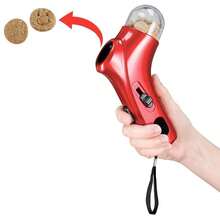 An Interactive Cat Treat Launcher - A Fun Handheld Feeding Toy Suitable For Cats And Small Dogs, Designed In Green And White With A Transparent Food Storage Container, Perfect For Training, Playtime, And Fun On The Go, A Cat Toy, Without Battery - Multicolor - View 10