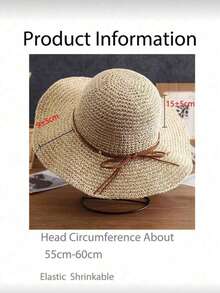 Mũ chống nắng vành rộng có thể gấp gọn FADZOYLE, mũ đi biển tiện dụng cho nữ, chống tia UV mùa hè. - Nhiều màu - Xem 9