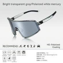 ROCKBROS Lightweight Photochromic Polarized Cycling Glasses, All-Weather Protection, Comfortable Wear - Multicolor - View 19