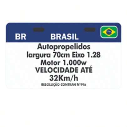 Placa Para Bicicletas Elétricas