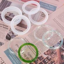 SMI Fine 2件套树脂模具 DIY树脂首饰 干花及树脂钻石镜面手镯模具，水晶环氧树脂硅胶模具 - Slim Bracelet Mold - 查看 5