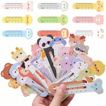 100/200 chiếc thước giấy 10.5cm dùng làm thẻ đánh dấu trang, hình động vật dễ thương, đa chức năng, thích hợp cho trường học và văn phòng phẩm, quà tặng văn phòng phẩm sáng tạo, phần thưởng thiết thực cho học sinh. - Nhiều màu - Xem 4