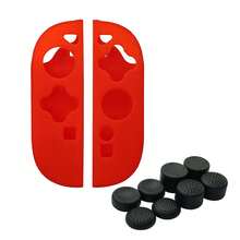 适用于 2 (2025) 的 2 个硅胶手柄套 + 8 个摇杆帽套装，防摔、防滑、防刮、防汗，提升游戏体验 - 查看 14