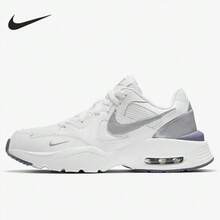 Nike Giày chạy bộ cổ thấp thoáng khí chống mài mòn, hấp thụ sốc Air Max Fusion Retro dành cho nữ - trắng - Xem 1