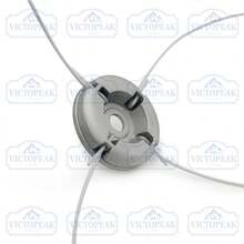 通用型四线铝制修剪器头，适用于割草机 - 打草頭(小鋁盤) - 查看 4