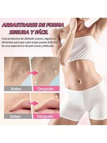 Depiladora Para Mujer Zona Intima,Afeitadora eléctrica y recortadora de vello corporal 2 en 1, recargable por USB, afeitado indoloro, uso en seco y húmedo, cuchillas de acero inoxidable, apto para piernas, línea del bikini, axilas - regalo de vacaciones, herramienta de belleza, diseño elegante, construcción resistente,vibradores sexuales mujer. - Morado - Ver 6