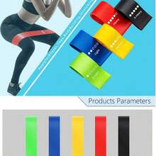 Bộ 3 phụ kiện tập thể dục dây kháng lực Ship Loop Band - Hồng - Xem 2