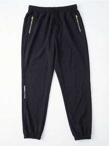 Quần cargo nữ buộc dây, cạp chun có dây rút, thiết kế nhiều túi rộng rãi, nhẹ và thoáng khí, phù hợp cho các dịp thường ngày. - màu đen - Xem 6