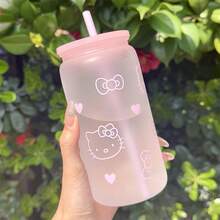 SANRIO 【水瓶座】可爱咖啡杯便携水瓶，居家办公日常使用，节日礼物 - 彩色 - 查看 13
