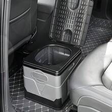 Portable Folding Toilet For Cars, Ideal For Outdoor Camping And Travel Emergencies, Serving As A Mobile Sanitation Solution - Multicolor - View 4