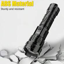 1PC Ultra-Bright LED Flashlight, Rechargeable - 3 Modes, Compact Design, High Lumens, Long Battery Life For Home Maintenance - Multicolor - View 7