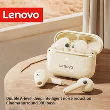 Lenovo EA230 Classic In-Ear Headphones, BT5.4 Stable Connection, Low Latency, Long Battery Life HiFi, Call Noise Cancellation, Multi-Device Compatible - View 2