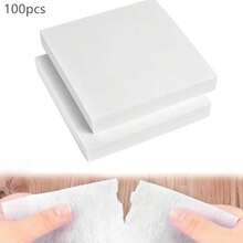新款 Brothread 刺绣机专用稳定片，8 英寸 x 8 英寸，100 片预裁切片，中等重量 1.8 盎司，适用于 4 英寸 x 4 英寸和 6 英寸 x 6 英寸的刺绣框 - 變體 - 查看 11