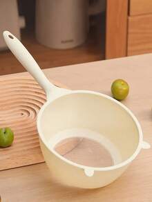 2pcs, 34.5cm*18cm/13.58in*7.09in, Multi-Functional Rice Washing Strainer With Handle, Fine Mesh Design To Prevent Leakage, Easy To Clean And Hang, Suitable For Washing Rice, Beans, Fruits And Vegetables - Multicolor - View 6