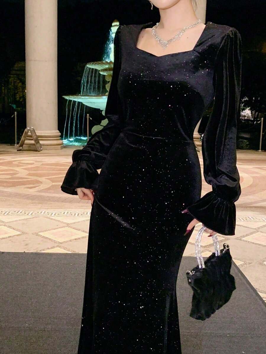 Women Prom Dresses - ブラック - View 1