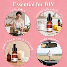 Aceite esencial con aroma a rosa, apto para difusor de aromas, máquina de aromas, piedra aromática, madera aromática, fragancia de larga duración, natural, fresca, para hotel, decoración del hogar y dormitorio, reuniones familiares, creación de ambiente, sala de estar, dormitorio, baño, oficina, Navidad, Halloween, Día de la Madre, Pascua, Acción de Gracias, aniversario, regalo de cumpleaños, regalo de graduación, regalo del Día de San Valentín, suministros para bodas, fiesta, cita, regalo para amigos - Aceites esenciales florales y herbales en gotero - Ver 3