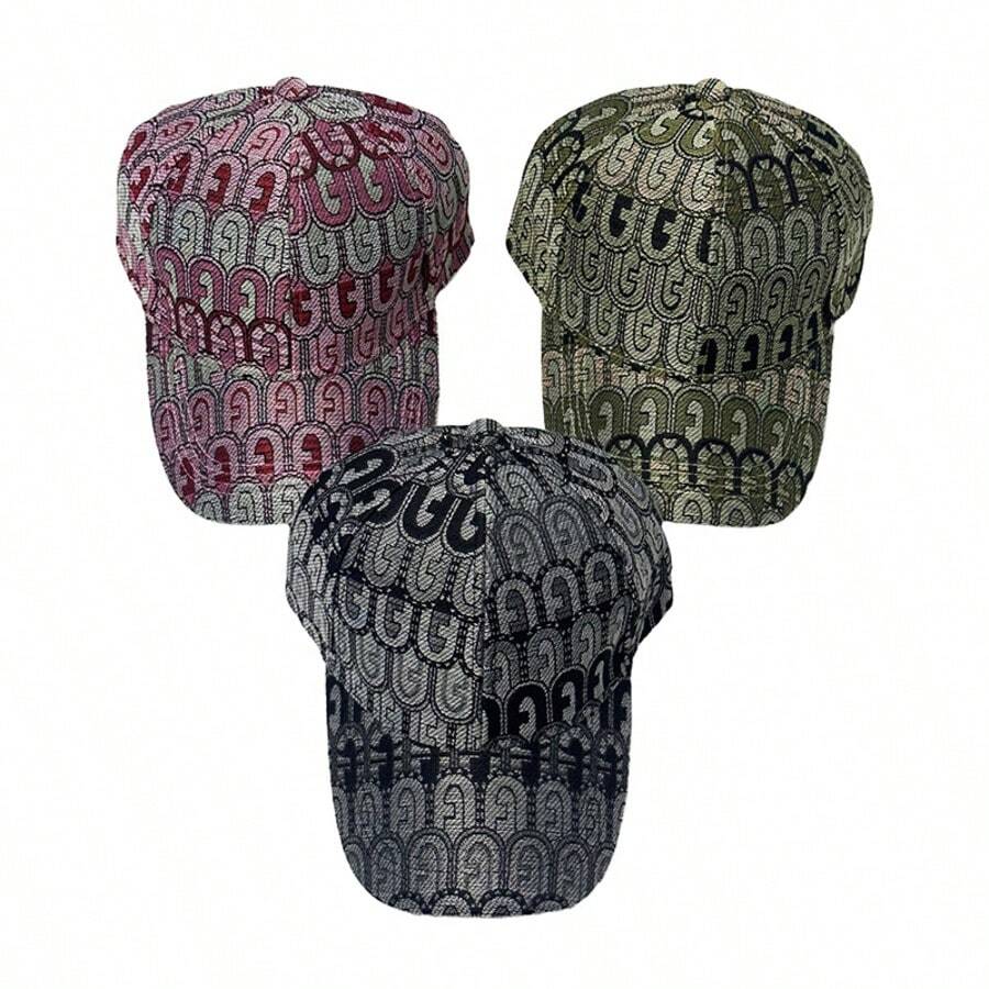 1顶新款女士硬顶棒球帽，休闲时尚，百搭 - 多色 - 查看 1