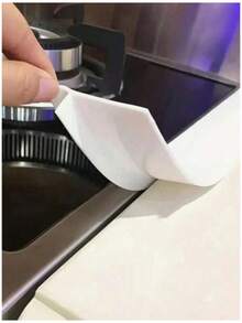 2pcs Silicone Heat-Resistant Kitchen Gap Sealing Strips, Oil & Dirt Proof Gas Stove Gap Soft Sealing Strips, Flexible Stove Top Filler Strips - Multicolor - View 14