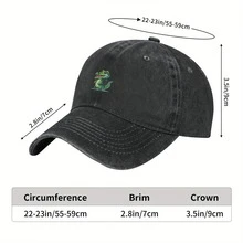 Crocodile Fun Baseball Cap - A - View 5