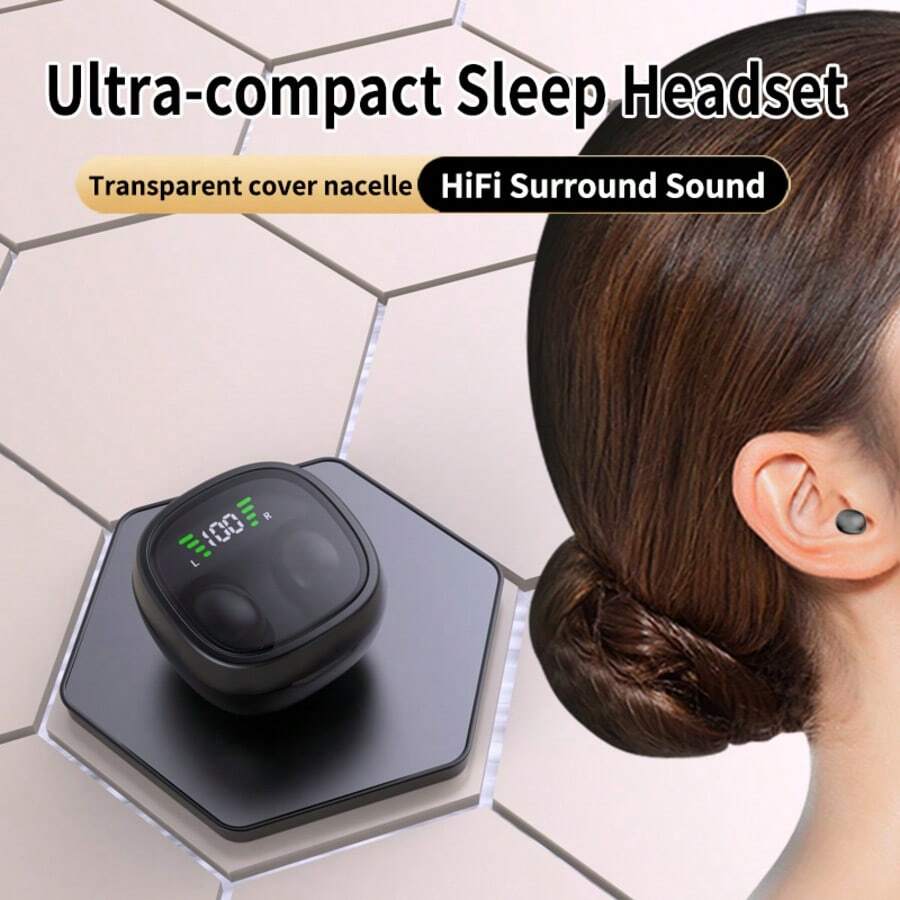 超紧凑型迷你睡眠耳机，小巧便携 - 查看 1