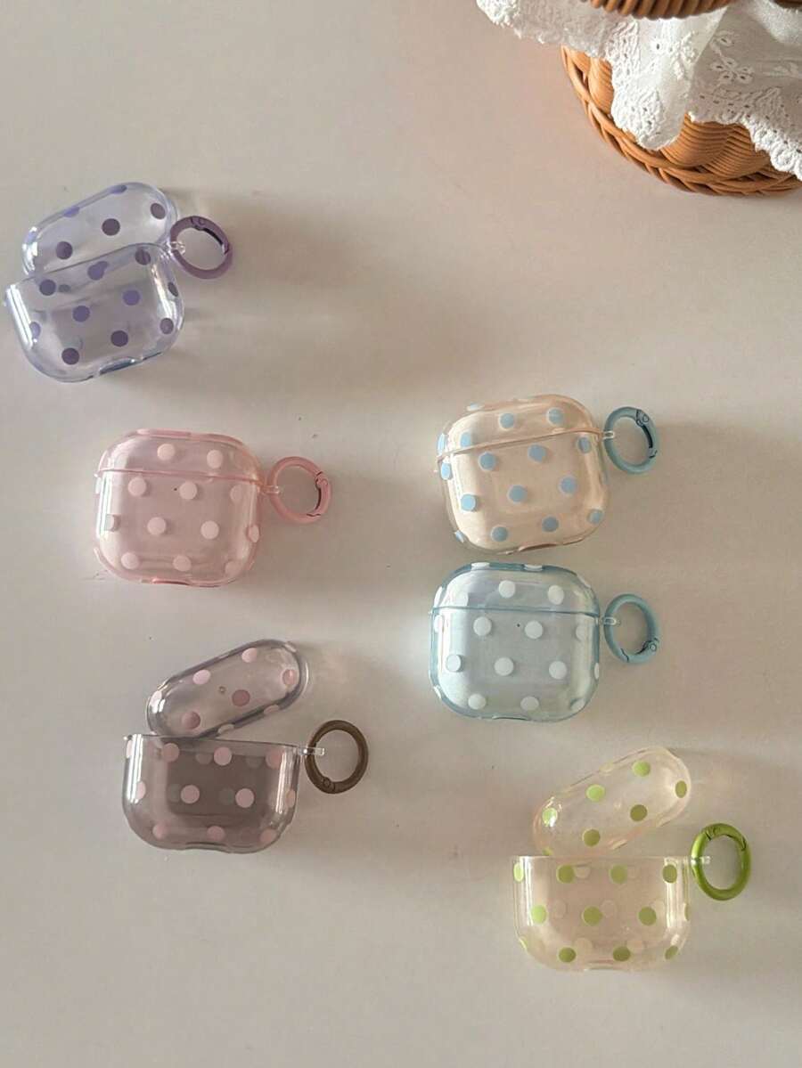 波点简约保护壳，兼容 Pro 3，也适用于 1/2/Pro 1/2/3，透明