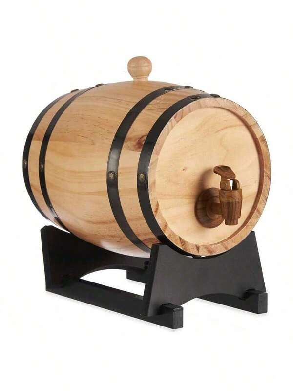 HELLO SUMMER-Barril de vino de 3 litros de la nueva línea de productos de San Ignacio en colaboración con KINVARA, líder en menaje de cocina. ¡Ideal para los amantes del buen vino!, Barriles de Whisky