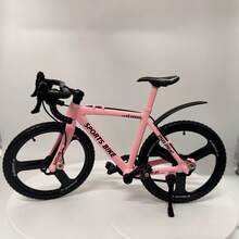 Upgraded Dual Shock Absorber Alloy Downhill Soft Tail Mountain Bike, Unisex Mountain Bike Model Ornament - Multicolor - View 15
