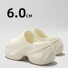 2026 New Women's Thick Sole Slippers, Summer Height-Increasing Home & Outdoor Wear, Anti-Slip Beach EVA Sandals With Soft Cushioning - Women's Slippers - View 12