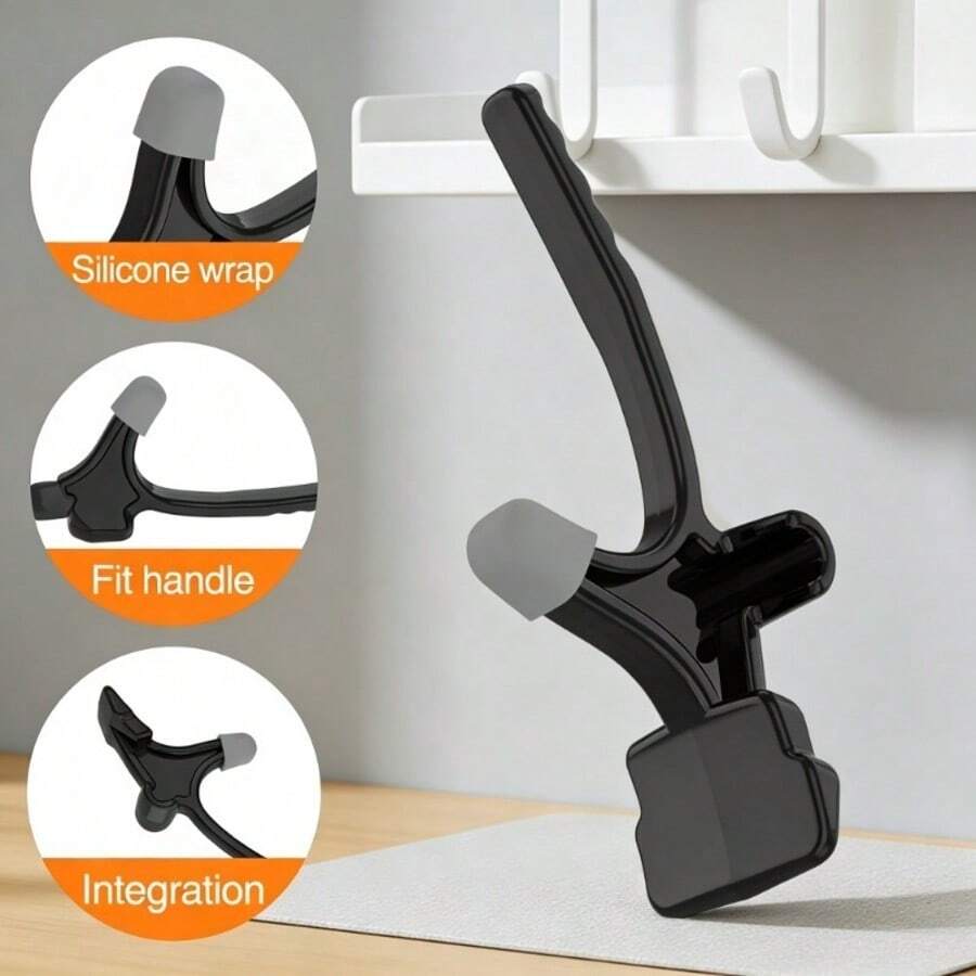 Iliopsoas Pelvic Relaxation Hook, Deep Hip Flexor Massager, Precisely Targets Deep Muscles, Dual-Point Positioning, Relieves Lower Back And Hip Tension Caused By Prolonged Sitting And Exercise, Ergonomic And Easy To Operate. - 查看 1